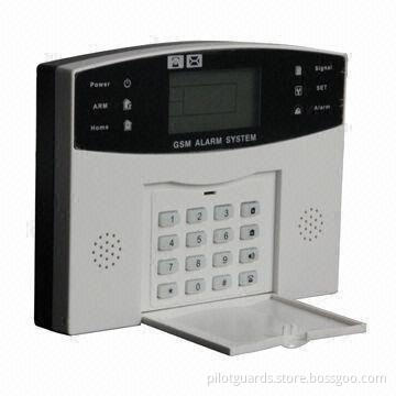 Wireless Intrude Alarm System, 315/433MHz, LCD Display with Full Voice Prompt, CE & RoHS Marks